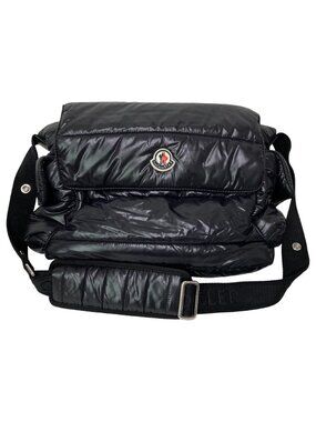 Moncler Mummy Mommy 2-Way Shoulder Bag Black